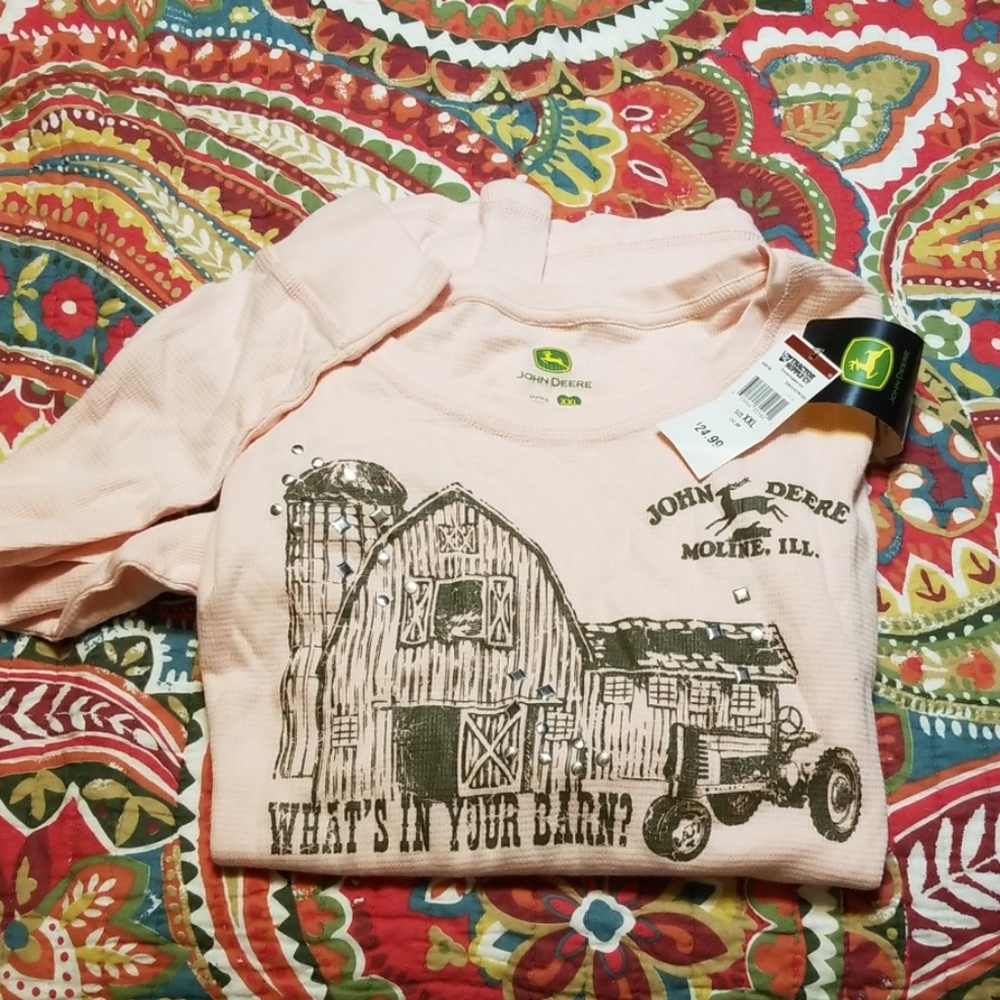 NWT Xxl John deere long sleeve